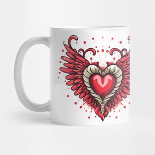 Heart With Wings 4 Mug